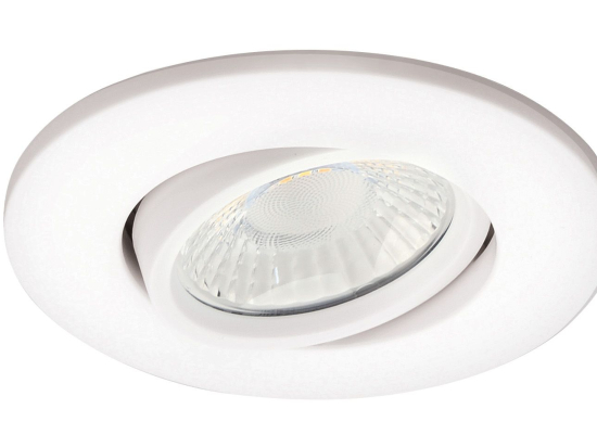Spot encastré blanc basculant | EDOS CCT | 6W | ARIC