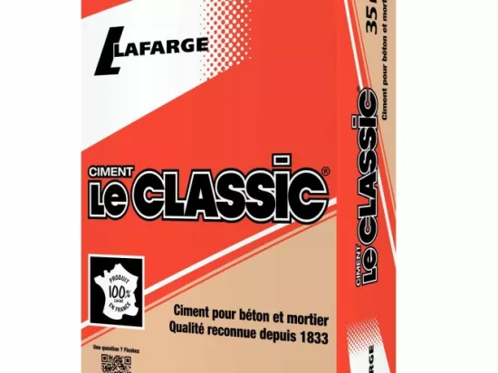 Ciment Le Classic 32,5 R – Lafarge – Sac 35 kg