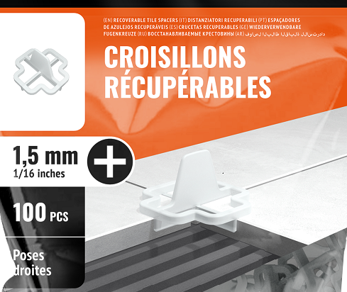 Croisillons récupérables en X | Plusieurs dimensions |  Pavilift