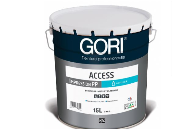 Peinture impression acrylique spéciale plaque de plâtre 15L | Goriaccess | Gori