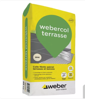Colle pour terrasse | Col terrasse | Weber