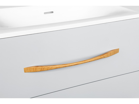 Poignée en bois pour meuble de salle de bain | Modjo | O'Design by Ottofond