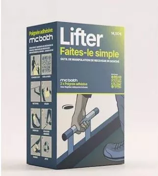 Poignée de transport Lifter pour receveur de douche | Mc Bath