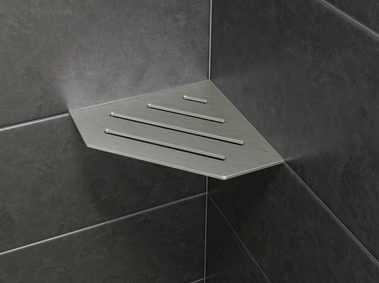 Tablette Wave | SHELF-E-S2 195 x 195 mm | Schluter