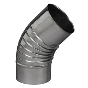 Coude plissé pour raccordement | BR 45° | Ten