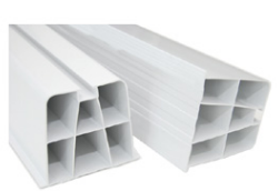 Paire de supports de sol | PVC | MC DISTRIBUTION