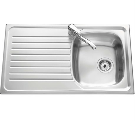 Evier en Inox | Siros EV4701VE 86cm | JS AQUATOP