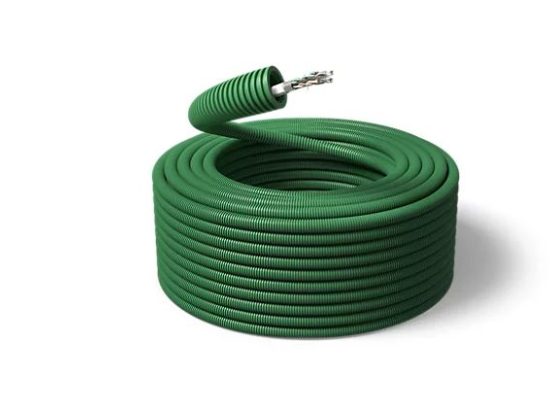 Gaine ICTA préfilée FTP Cat 5 Couronne 100 m