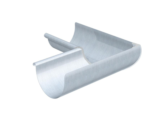 Equerre intérieure à souder pour gouttière | sans pince boudin D14 mm | RHEINZINK