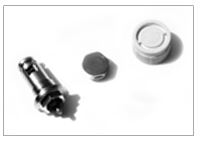 Insert de vanne M30x1.5 pour tête thermostatique à visser | Brugman