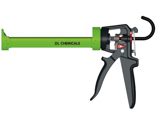 Pistolet pour cartouche silicone 310 ml | Double puissance | DL Chemicals