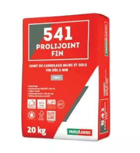 Mortier joint 541 Prolijoint fin - Parexlanko 20kg