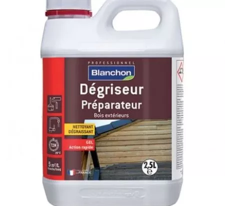 Dégriseur Préparateur bois extérieur 2.5L