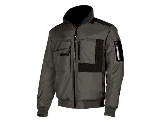 Blouson bomber gris | Mate | U POWER