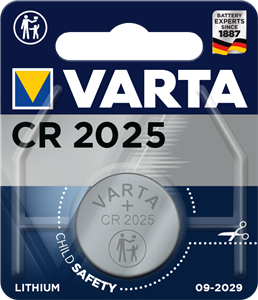 Pile bouton | CR2025 | VARTA