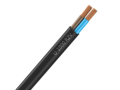 Câble électrique | RO2V 2 x 25 mm² | A la coupe