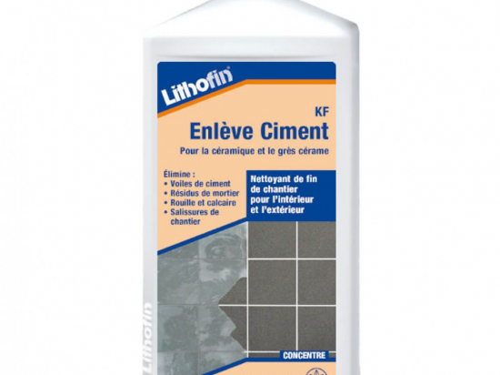 Lithofin KF | Enlève ciment | LITHOFIN
