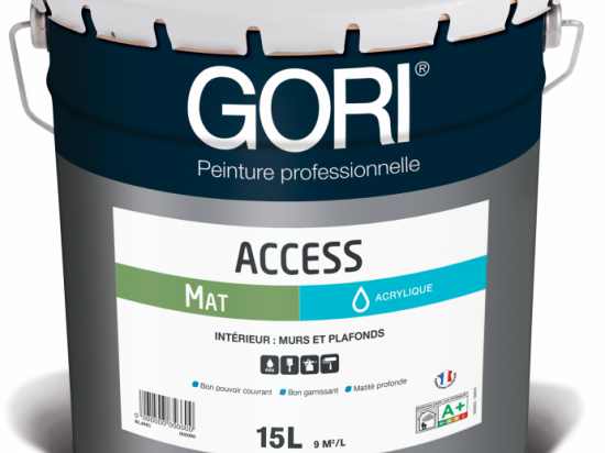 Peinture  acrylique mate pour murs et plafonds 15L | Goriaccess | Gori