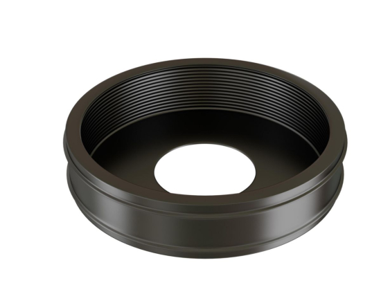 Adaptateur silicone | Pour flexible BIOTEN | branchement prise d'air | Diamètre 60 à 55-35 |Ten