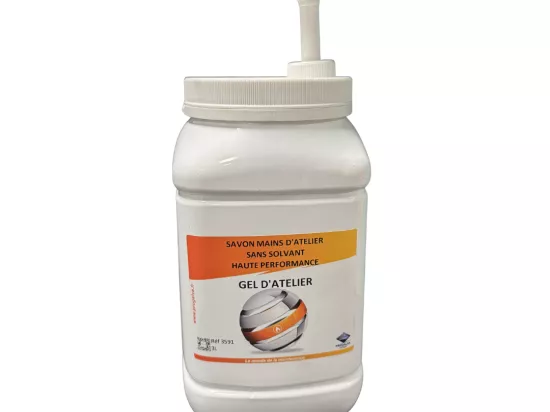 Gel d'atelier nettoyant mains 3L Progalva