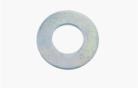 Rondelle plate | Moyenne type M | Acier zingué blanc | NFE 25513 | Viswood