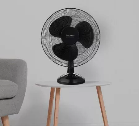 Ventilateur de table noir Greco 16C Elegance Taurus Alpatec