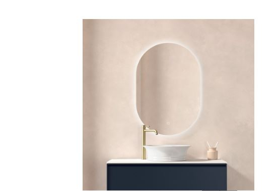 Miroir rétro éclairant à LED | Falbala | O'Design by Ottofond