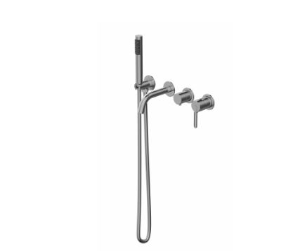 Mitigeur bain douche | Encastré mural 4 trous | Hanaé | O'Design by Ottofond