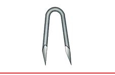 Crampillon acier galvanisé | HDG | Alsafix