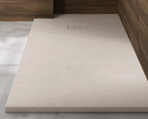 Receveur extra plat texturé| KINEROCK EVO | A poser ou à encastrer | Biolex | KINEDO