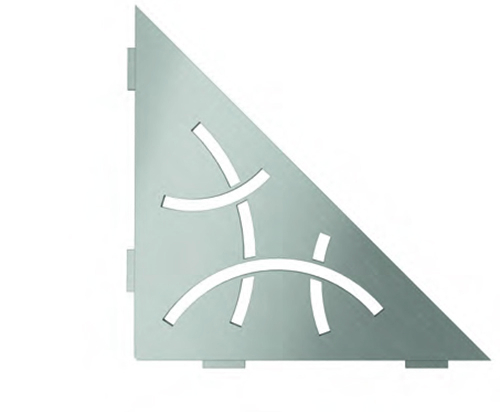 Tablette Curve | SHELF-E-S1 210 x 210 mm | Schluter