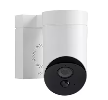 Caméra de surveillance extérieure avec sirène intégrée | SOMFY