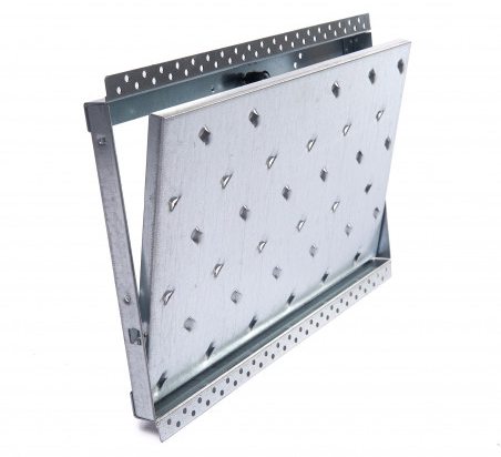 Trappe murale invisible à carreler | Métallique | Sanitrap