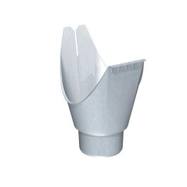 Naissance universelle à agrafer | zinc naturel | 250 mm |Rheinzink