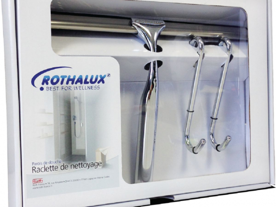 Raclette de douche avec support | ROTHALUX