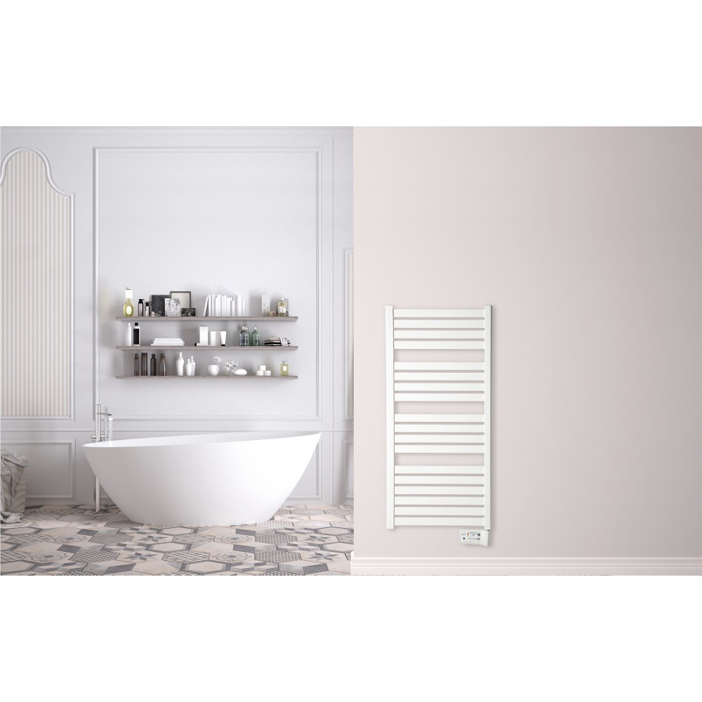 Radiateur mural salle bain sèche-serviettes chauffage d´appoint electrique
