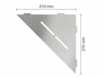 Tablette Pure | SHELF-E-S1 210 x 210 mm | Schluter