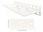 Tablette Curve | SHELF-W-S1 115 x 300 mm | SCHLUTER