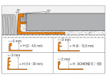 Profilé de finition laiton | SCHIENE-M | SCHLUTER