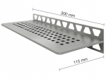 Tablette Square | SHELF-W-S1 115 x 300 mm | Schluter