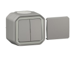 Transformateur étanche réversible pour réaliser 5 fonctions | Plexo IP55 IK08 | Legrand