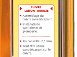 Baguette alliage brasage auto-décapant | RB 5246 | Castolin 1 kg