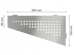 Tablette Square | SHELF-E-S3 154 x 295 mm | Schluter