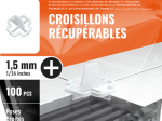 Croisillons récupérables en X | Plusieurs dimensions |  Pavilift
