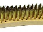 Brosse fil | En bois avec forme violon | LEMAN