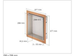 Niche murale encastrée | Design-niche | Schluter