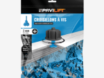 Croisillons autonivelants en X | 3 mm | Pavilift