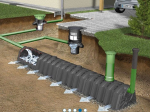 Tunnel simple d'infiltration pour eaux pluviales | Dyka