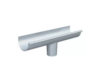 Bout à naissance cylindrique centra | Zinc naturel | Rheinzink