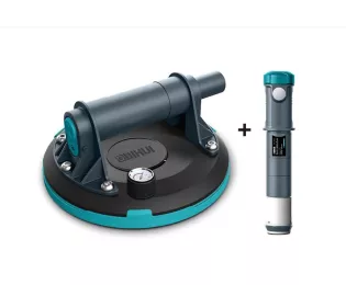 Ventouse à main Duo avec pompe manuelle et batterie BIHUI by PAVILIFT
